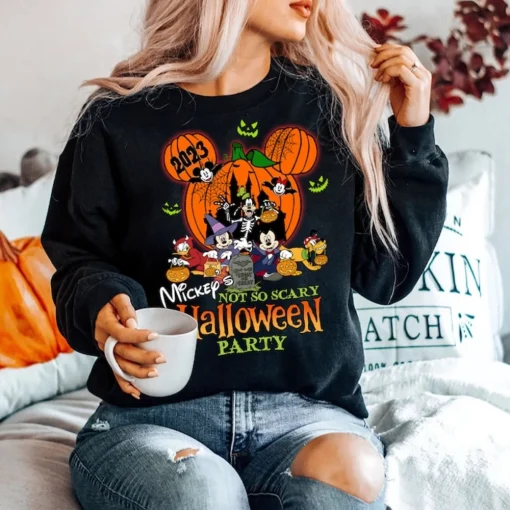 Vintage Halloween Mickey 2023 Shirt, Disney Mickey Mouse Halloween SweatShirt, Mickey Mummy Shirt, Disney Mickey Mouse T-Shirt s3