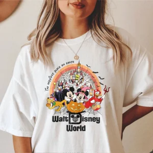 Vintage Walt Disney World Halloween shirt, Disney Halloween shirt, Mickey and Friends Halloween tee, Vintage Disney Halloween, Magic Kingdom