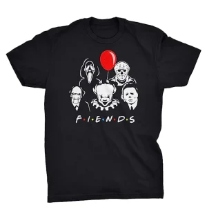 Viper Fiends Halloween Horror Movie Friends T-Shirt