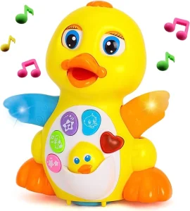 Yiosion Musical Flapping Yellow Duck Interactive Action