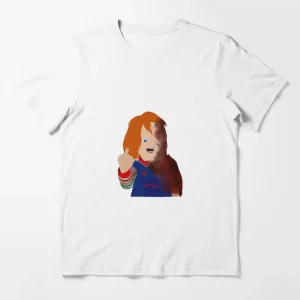 chucky Burnt Halloween T-Shirt2