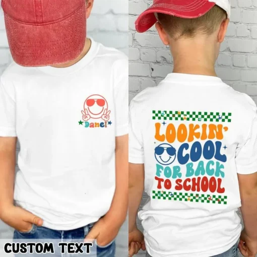 Personalized Toddler Back to School Tee-1