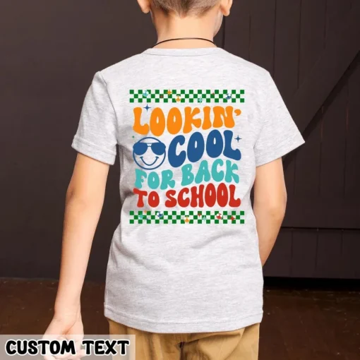 Personalized Toddler Back to School Tee-2