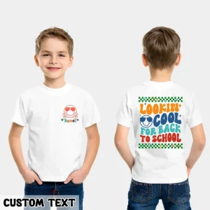 Personalized Toddler Back to School Tee