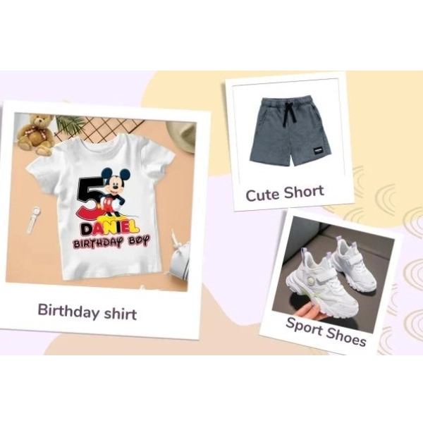 A great idea for Mickey Birthday Outfit