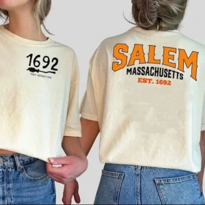 1692 They Missed One Two Sides Shirt, Massachusetts Witch Trials T-shirt, Salem Witch Tee Birthday Gift For Fan