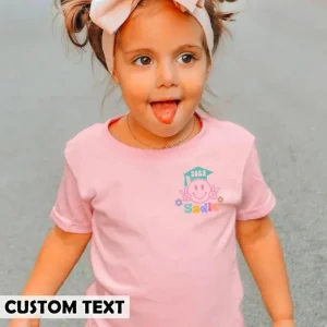 Customizable Toddler Tee for Back to School-5