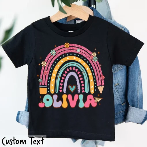 Custom Back to School Toddler T-Shirt-4