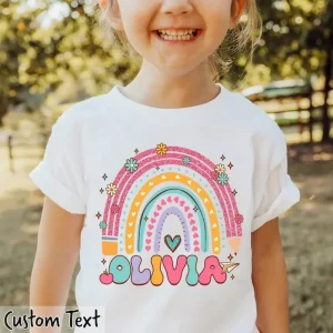 Custom Back to School Toddler T-Shirt-2