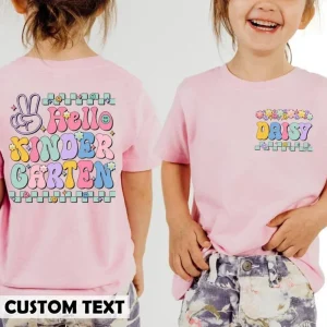 Your Name Back to School Tee for Toddlers