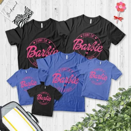 University Barbie Vibes Tee-4