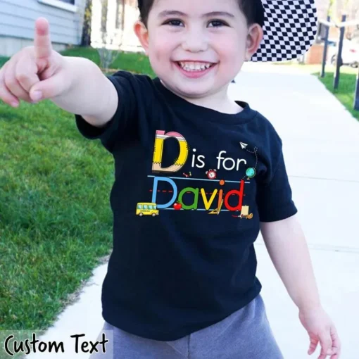 Tailored Back to School Toddler T-Shirt-5