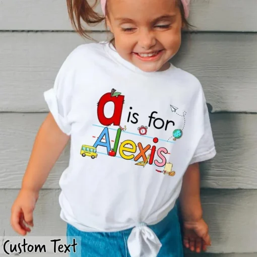 Tailored Back to School Toddler T-Shirt-2