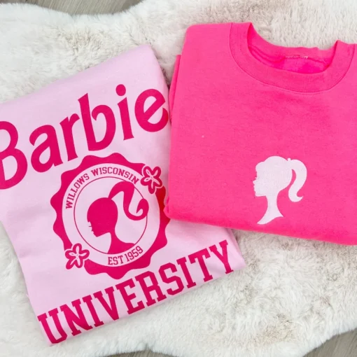 Fashion-Forward Campus Barbie Top