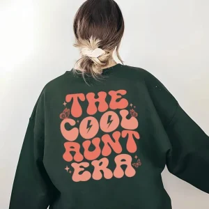 Era Tour Shirt - Cool Aunt Vibes - Cozy Concert T-Shirt-2