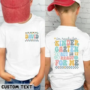 Customizable Toddler Shirt for Back to School-2