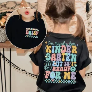 Customizable Toddler Shirt for Back to School
