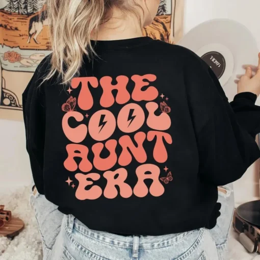Era Tour Shirt - Cool Aunt Vibes - Cozy Concert T-Shirt-4