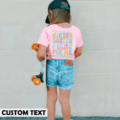 Customizable Toddler Shirt for Back to School-4