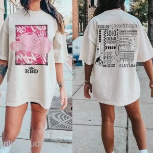 Besame Sin Miedo RBD Soy Rebelde Tour 2023 Shirt, Generacion Rebelde World Tour T-Shirt, Rebelde Merch, Gift For Fan, Graphic Tees