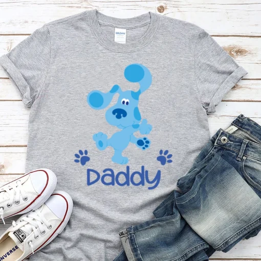 Blues Clues Birthday Shirt, Blue Dog Family Shirt, Blue Dog Family Matching Birthday Shirt , Birthday Boy Shirt , Family Party Shirt 3