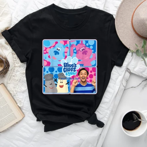 Blues Clues Birthday Shirt, Blue Dog Family Shirt, Blue Dog Family Matching Birthday Shirt, Blues Clues Birthday Party Shirt 2