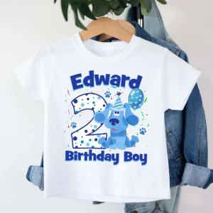 Blues Clues Birthday Shirt, Blues Clues Family Birthday Shirt,Personalized Blues Clues Birthday, Matching Birthday Family Shirts