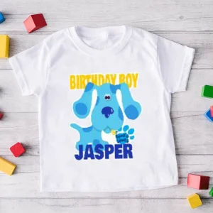 Blues Clues Birthday Shirt, Custom Blues Clues & Magenta Shirt For Birthday, Family Blues Clues Shirt