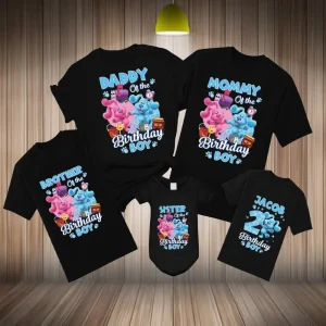 Blues Clues Magenta And Friend Birthday Shirts, Blues Clues Family Party Shirt, Blues Clues Matching Outfit, Birthday Boy Shirt 2