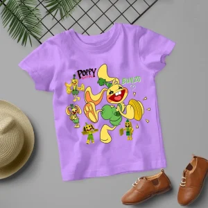 Bunzo Bunny Poppy Playtime shirt, CatBee, Candy Cat,Mommy, Poppy, Huggy Wuggy, Kissy Missy and PJ, huggy wuggy shirt,Bunzo Bunny lover tee 2
