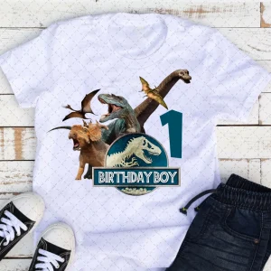 Custom Dinosaurs Birthday Shirt, Jurassic Park Raptor Trainer T-Shirt, Dinosaurs Shirt Gift, Jurassic Worls Shirt