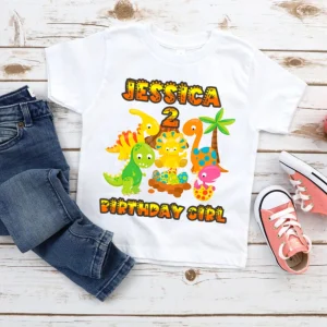 Dinosaur Birthday shirt, Jurassic Park Dinosaur Birthday Shirt, Dinosaur Birthday Family shirt, Dino Birthday shirt, Customized dinosaur birthday shirt
