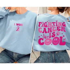 Family Cancer Shirt, I Won, Cancer T Shirt, Fighting Cancer Is Cool, Cancer Survivor TShirt, Breast Cancer Shirt, Cancer Awareness Tee 2