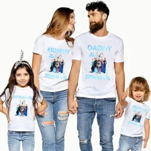 Frozen Birthday Shirt For Family