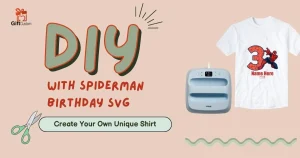 How to Customize Your Own Spiderman Birthday Shirt With SVG File
