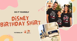DIY Disney Birthday Shirt with Free SVG File