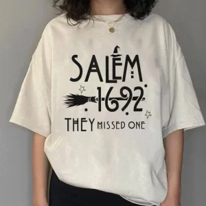 Halloween Salem Witch T-Shirt - 1692 They Missed One Comfort Colors Shirt 3