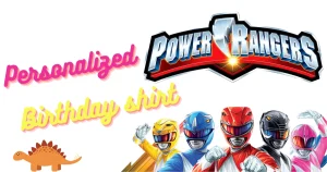 How to Create a Personalized Power Ranger Birthday Shirt for Your Child