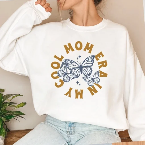 In My Cool Mom Era Sweatshirt, Retro Mom Shirt, Funny Mom Gift, Concert Shirt, Mom Era Shirt, Mother's Day Gift, Gift For Mom, Swifty Mom