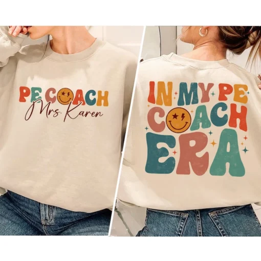 In My PE Coach Era, PE Teacher Shirt, Gym Coach Shirt, Gym Teacher Shirt, Gym Teacher Tee, PE Teacher Tee, Physical Education Teacher Shirt 2