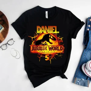Jurassic World 3 Dominion Birthday Shirt, Custom Matching Family Birthday Shirt, Personalized Birthday Gifts