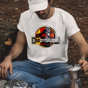 Jurassic World Dominion Family Shirt, Daddysaurus Shirt, Jurassic World Logo Shirt, Jurassic Park Shirt, Dinosaur Dad Shirt, T-Rex Dad Shirt 2