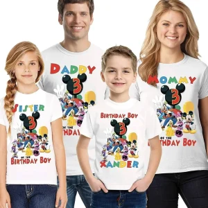Mickey Birthday Birthday Shirt For Family
