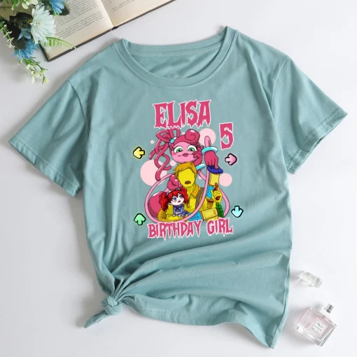 Mommy Long Legs Birthday shirt, Poppy Playtime Shirt, Huggyt Wuggy Shirt, Kissy Missy Shirt, Mommy Long Legs Tee, Gamer kid Shirt,Group Crew 2