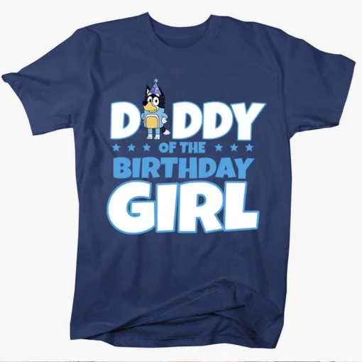 Personalized Bluey Birthday Shirt, Bluey Birthday Family Shirts, Personalised Bluey Shirt, Custom Bluey Birthday Shirt, Cute Party Shirt 3