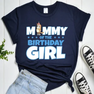 Personalized Bluey Birthday Shirt, Bluey Birthday Family Shirts, Personalised Bluey Shirt, Custom Bluey Birthday Shirt, Cute Party Shirt 2