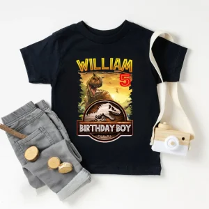 Personalized Jurassic World Camp Shirt, Camp Cretaceous Family Birthday Shirt, Jurassic Park Camp Birthday Shirt, Birthday Gifts 2
