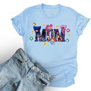 Poppy Playtime Family Shirt, Huggy Wuggy Shirt, Kissy Missy Shirt, Mommy Long Legs Tee, Gamer kid Shirt, Birthday Kids tee, Halloween shirt 3