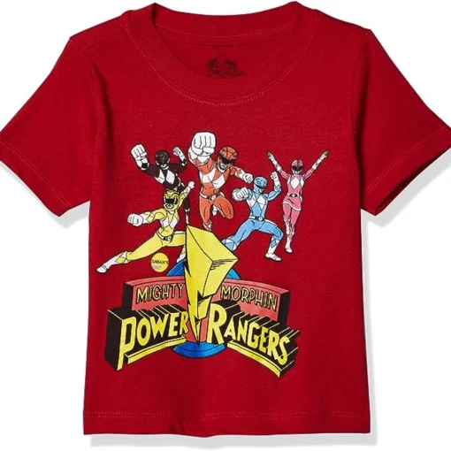 Power Rangers Boys' Short Sleeve T-Shirt