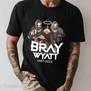 R.I.P Bray Wyatt Vintage T-Shirt, The Fiend Shirt, Legends Never Die Tee Shirt, Woman and Man Unisex T-Shirt, Trending Shirt. 2